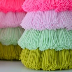 Ohitsperfect Neon Sherbet Tassel Christmas Tree