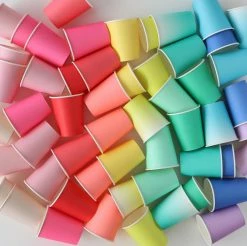 Ohitsperfect Kids Birthday Chartreuse - Paper Cup Set