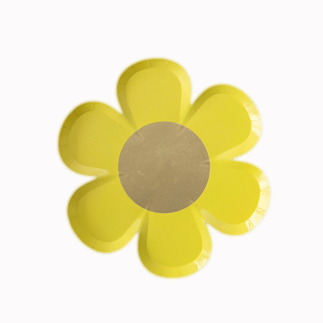 Ohitsperfect Daisy Side Plate Yellow 8pk Kids Birthday 3 Ohitsperfect Daisy Side Plate Yellow 8pk Kids Birthday