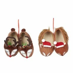 Ohitsperfect Goodwill Belgium Fox Head/Deer Ornament Assorted Christmas