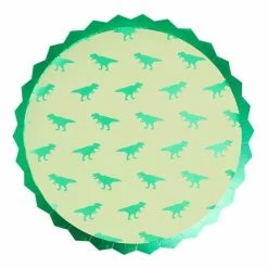 Ohitsperfect Kids Birthday Dinosaur Paper Plates