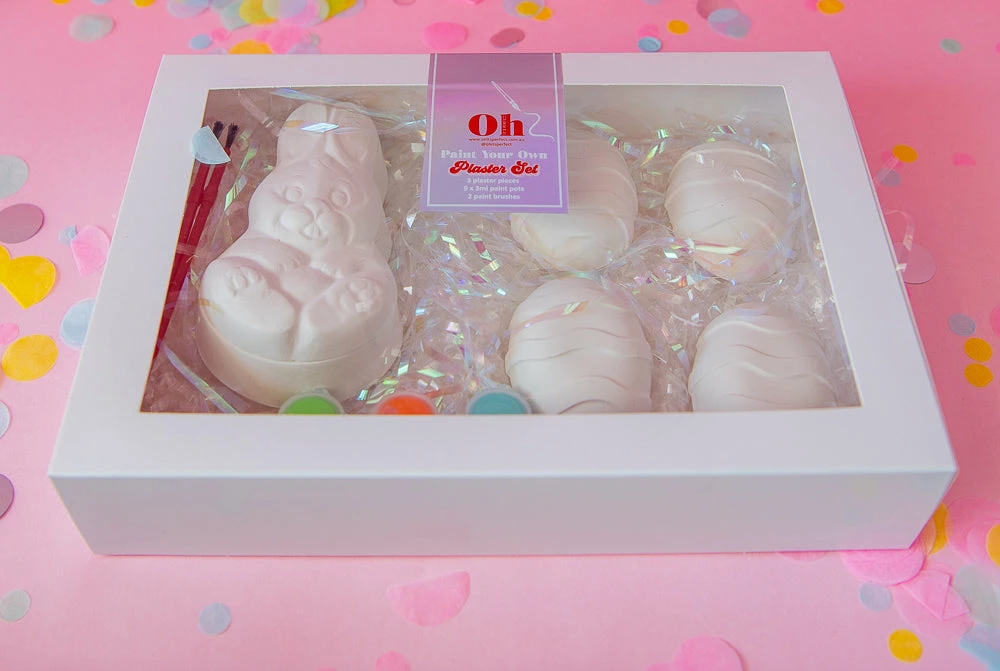 Ohitsperfect Paint Your Own Plaster Set - Easter Kids Birthday 4 Ohitsperfect Paint Your Own Plaster Set - Easter Kids Birthday