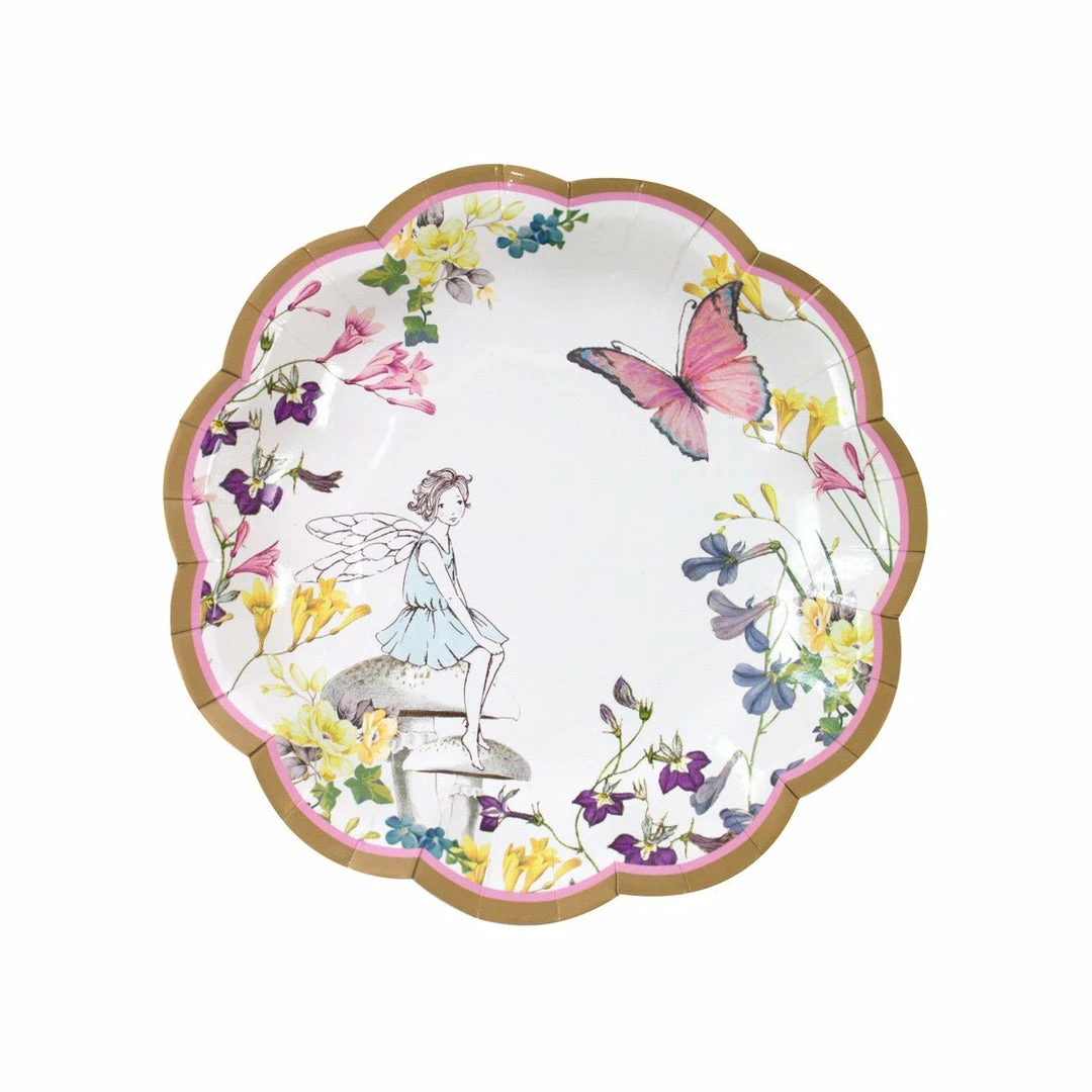 Ohitsperfect Fairy Dessert Scallop Edge Plates 3 Ohitsperfect Fairy Dessert Scallop Edge Plates