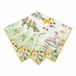 Ohitsperfect Fairy Napkins Kids Birthday