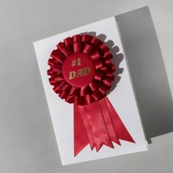 Ohitsperfect Number One Dad Rosette Gift Card