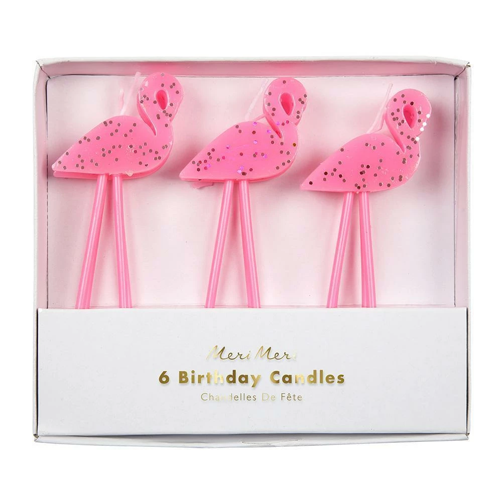 Ohitsperfect Flamingo Glitter Cake Candles 3 Ohitsperfect Flamingo Glitter Cake Candles