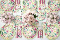 Ohitsperfect Spring Blossoms Paper Salad Plate