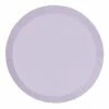 Ohitsperfect 9" Round Lilac Dinner Plate 10pk Kids Birthday