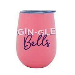 Ohitsperfect Christmas Gin-gle Wine Tumbler