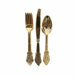 Ohitsperfect Gold Cutlery Set