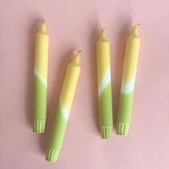 Ohitsperfect Adult Birthday Key Lime Pie Dip Dyed Candle