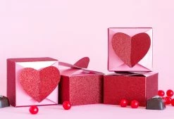 Ohitsperfect Bridal Shower & Hens Valentine Heart Favour Boxes