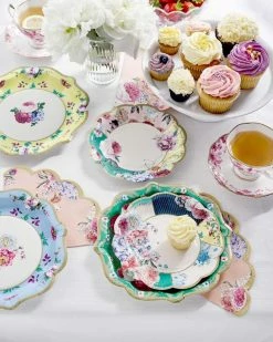 Ohitsperfect Bridal Shower & Hens Truly Scrumptious Floral Plates