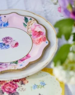 Ohitsperfect Bridal Shower & Hens Truly Scrumptious Floral Plates