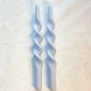 Ohitsperfect Twist Candle - Powder Blue 28cm