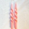 Ohitsperfect Twist Candle - Pink Salt 38cm Bridal Shower & Hens