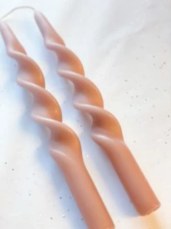 Ohitsperfect Twist Candle - Sandstone 38cm Bridal Shower & Hens