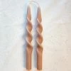 Ohitsperfect Twist Candle - Sandstone 38cm Bridal Shower & Hens