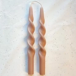 Ohitsperfect Twist Candle - Sandstone 38cm Bridal Shower & Hens