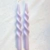 Ohitsperfect Twist Candle - Lilac Snow 28cm Bridal Shower & Hens