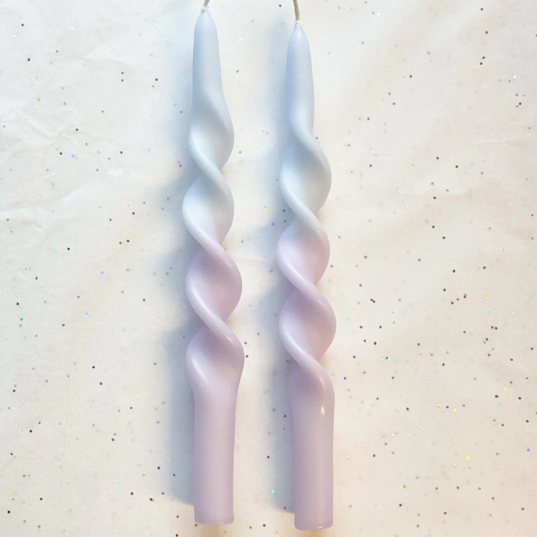 Ohitsperfect Twist Duo Toned Candle - Unicorn Dream 28cm 3 Ohitsperfect Twist Duo Toned Candle - Unicorn Dream 28cm