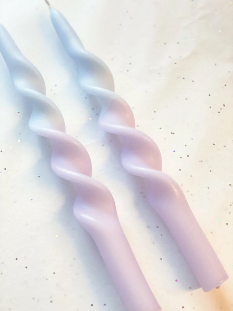 Ohitsperfect Twist Duo Toned Candle - Unicorn Dream 28cm 4 Ohitsperfect Twist Duo Toned Candle - Unicorn Dream 28cm