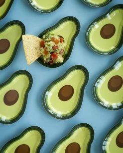 Ohitsperfect Avocado Canapé Plates Paper Plates