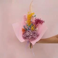 Ohitsperfect Pink Joy Everlasting Bouquet - Medium