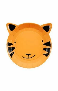 Ohitsperfect Go Wild Jungle Tiger Party Plates Paper Plates