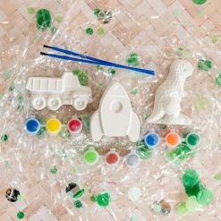 Ohitsperfect Kids Birthday Paint Your Own Plaster Set - Adventure