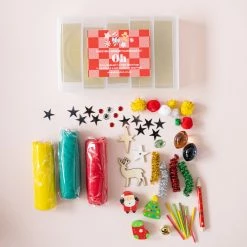 Ohitsperfect Kids Sensory Playdough Activity Kit - Christmas