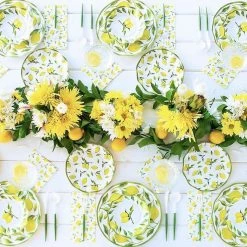 Ohitsperfect Bridal Shower & Hens Lemon Drop Wavy Salad Plate