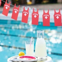 Ohitsperfect Lifeguard Banner Garlands