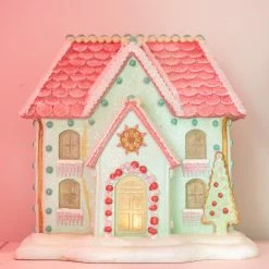Ohitsperfect LED Light Up Christmas Candy House
