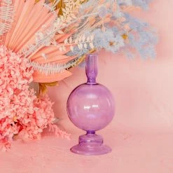 Ohitsperfect Kids Birthday Lilac Ball Candle Holder