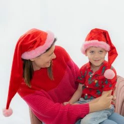 Ohitsperfect Christmas Jolly Handmade Kids Santa Hat