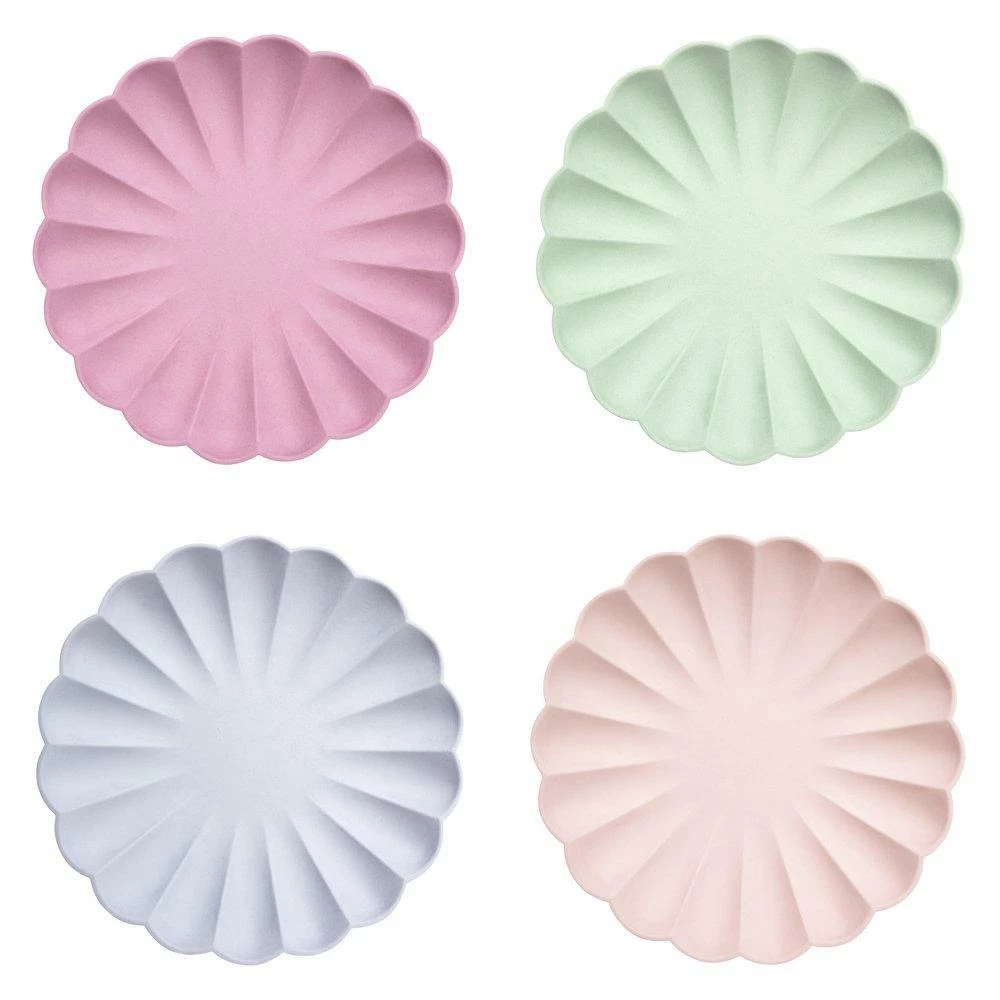 Ohitsperfect Multicolour Eco Small Pastel Plates 3 Ohitsperfect Multicolour Eco Small Pastel Plates