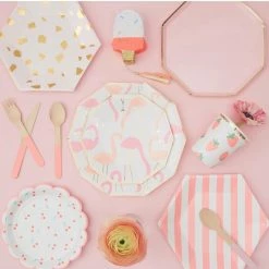 Ohitsperfect Flamingo Party Plates Small