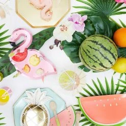 Ohitsperfect Pink Flamingo Paper Plates