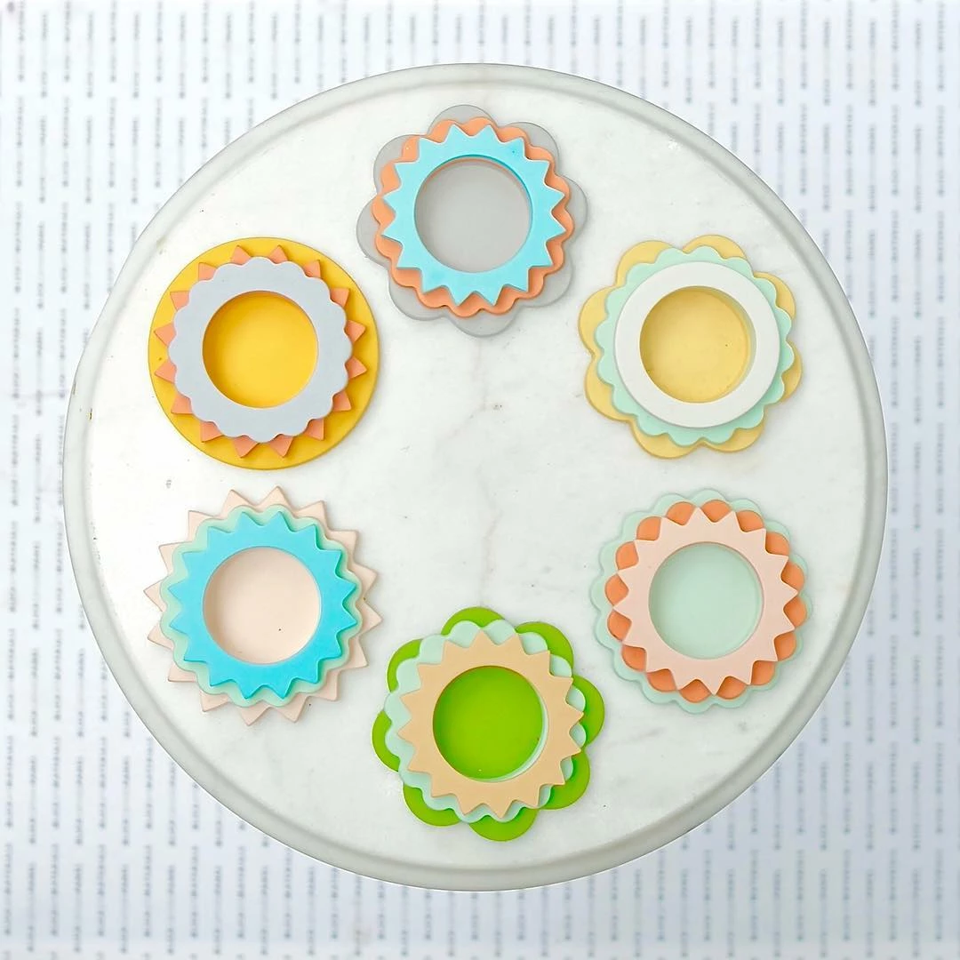 Ohitsperfect Hearth Tea Lights - Pastels Pink 6 Ohitsperfect Hearth Tea Lights - Pastels Pink