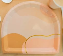 Ohitsperfect Mocha Dinner Plate Set 8pk Bridal Shower & Hens