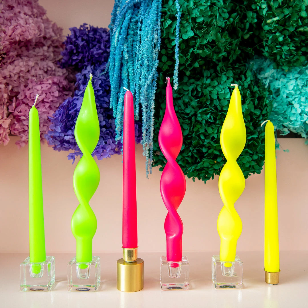 Ohitsperfect Neon Twist Candle 7 Ohitsperfect Neon Twist Candle