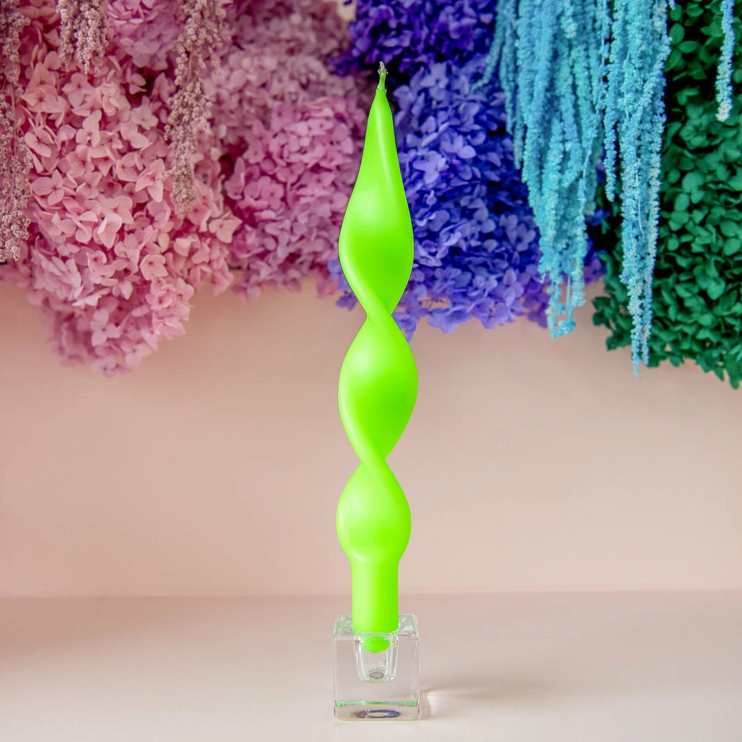 Ohitsperfect Neon Twist Candle 6 Ohitsperfect Neon Twist Candle