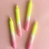 Ohitsperfect Valentineās Neon Pink Punch Dip Dyed Candle 2 Ohitsperfect Valentineās Neon Pink Punch Dip Dyed Candle