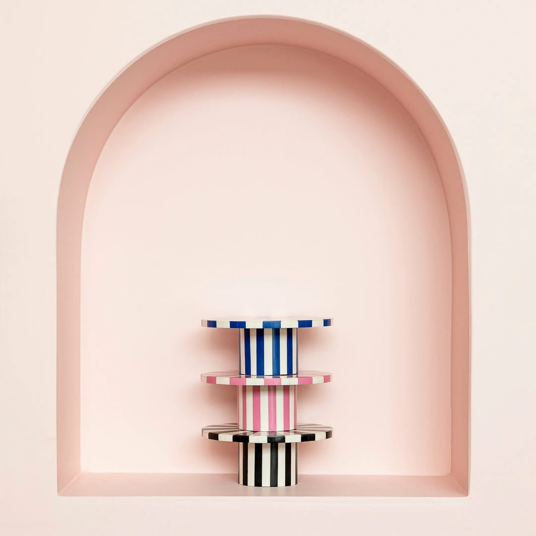 Ohitsperfect Sunburst Resin Cake Stand Azure 7 Ohitsperfect Sunburst Resin Cake Stand Azure