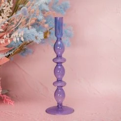 Ohitsperfect Lilac Double Ring Candelabra Mermaid