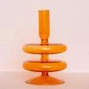 Ohitsperfect Apricot Duo Saucer Candle Holder 1 Ohitsperfect Apricot Duo Saucer Candle Holder