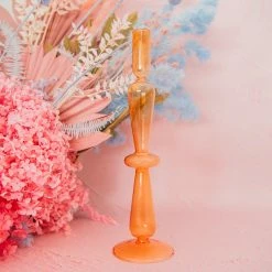 Ohitsperfect Apricot Single Candelabra