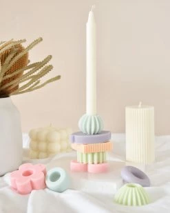 Ohitsperfect DIY Tower Candle Pink