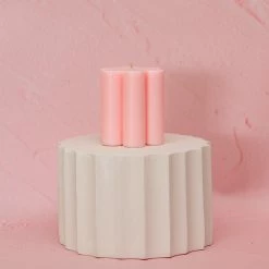 Ohitsperfect Daisy Pillar Candle Kids Birthday